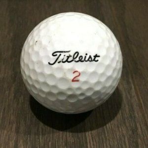 White Titleist 2 HP Distance Golf Ball